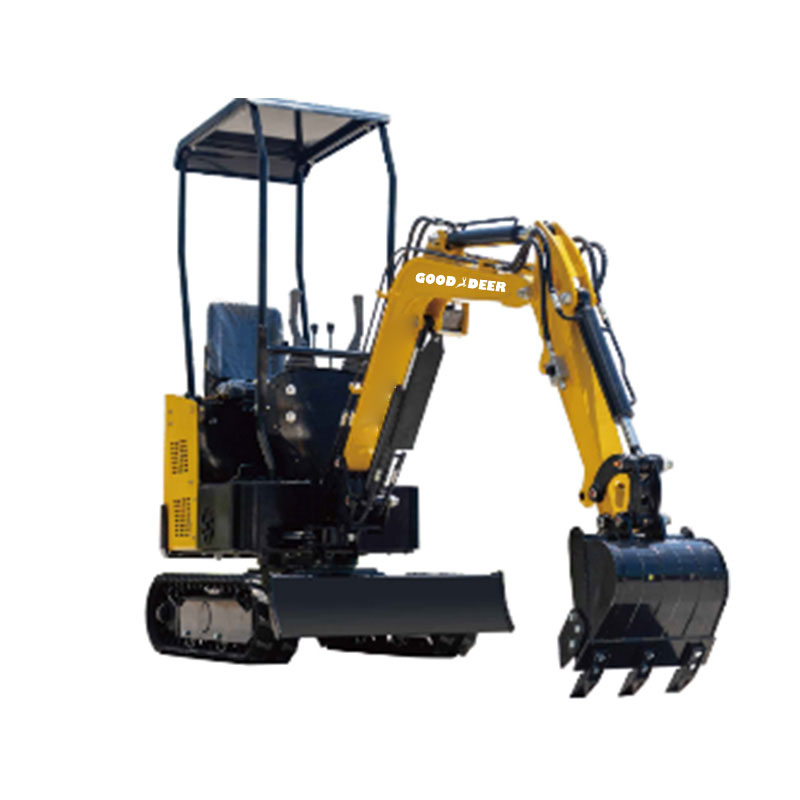 Multifunksjonell hydraulisk diesel minigraver